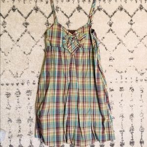 Fun plaid bubble dress. Worn once